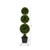 Vickerman 4' Artificial Triple Ball Green Cedar Topiary