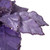 Vickerman 24" Lavender Velvet Sequin Trim Poinsettia 3 per bag