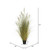 Vickerman 60" PVC Artificial Potted Green and Brown Grass and Plastic Grass