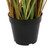Vickerman 48" PVC Artificial Potted Green and Brown Grass and Plastic Grass