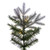 Vickerman 9' x 50" Frosted Douglas Fir Artificial Pre-Lit Christmas Tree Warm White LED Mini Lights