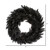 Vickerman 30" Black Fir Artificial Christmas Wreath Unlit