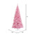 Vickerman 10' Pink Fir Slim Artificial Christmas Tree Pink  Dura-lit LED Lights