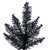 Vickerman 3' Black Fir Artificial Christmas Tree Unlit