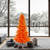 Vickerman 6.5' Orange Fir Artificial Christmas Tree Orange  Dura-lit LED Lights
