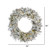 Vickerman 36" Flocked Kiana Artificial Christmas Wreath with Warm White LED lights