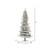 Vickerman 9' x 51" Flocked Kiana Artificial Christmas Tree with Warm White LED Lights