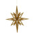 Vickerman M148208 - Gold Star Ornament