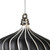 MT2214710 Vickerman - 4 in Black White Matte Onion Christmas Ornament - 4 Pack