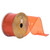Q201758 Vickerman - 2.5 in x 10 yd Tangerine Transparent Wired Decorative Ribbon