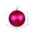 Vickerman N590621DSV - Berry Red Ball Ornament
