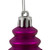 Vickerman N500270 - Fuchsia Finial Ornament