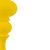 Vickerman N500278 - Yellow Finial Ornament