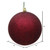 Vickerman 10" Burgundy Glitter Ball Christmas Ornament