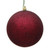 Vickerman 10" Burgundy Glitter Ball Christmas Ornament