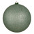 Vickerman 10" Frosty Mint Glitter Ball Christmas Ornament
