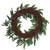 Vickerman 24" Artificial Green Seeded Willow Eucalyptus  Wreath