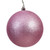 Vickerman 12" Mauve Glitter Ball Christmas Ornament