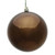 Vickerman 2.4" Chocolate Shiny Ball Christmas Ornament 60 per Box