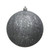  Vickerman 10" Pewter Sequin Ball Christmas Ornament 
