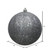 Vickerman 10" Pewter Sequin Ball Christmas Ornament