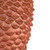  Vickerman 7" Coral Matte Glitter Pinecone Christmas Ornament 4 per set 