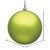 Vickerman 3" Lime Matte Ball Christmas Ornament 32 per Box