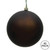Vickerman 3" Chocolate Matte Ball Christmas Ornament 32 per Box