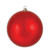  Vickerman 15.75" Red Shiny Ball Christmas Ornament 