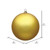 Vickerman 15.75" Gold Matte Ball Christmas Ornament