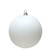 Vickerman 15.75" White Matte Ball Christmas Ornament