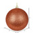 Vickerman 8" Coral Glitter Ball Christmas Ornament