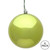 Vickerman 4" Lime Shiny Ball Christmas Ornament 6 per Bag 