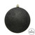 Vickerman 4.75" Gunmetal Glitter Ball Christmas Ornament 4 per Bag