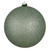 Vickerman 8" Frosty Mint Glitter Ball Christmas Ornament