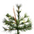 Vickerman 7.5' Mixed Country Pine Artificial Christmas Tree Warm White Dura-Lit LED Lights