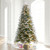 Vickerman 9' x 66" Frosted Douglas Fir Artificial Christmas Tree with Warm White LED Lights