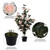 Vickerman 45" Artificial Pink Rose Plant in Pot