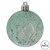 Vickerman 4" Sea Foam Shiny Mercury Ball Christmas Ornament 6 per Bag 