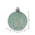  Vickerman 4" Sea Foam Shiny Mercury Ball Christmas Ornament 6 per Bag 