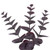 Vickerman 24" Artificial Burgundy Spiral Eucalyptus Wreath