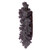 Vickerman 24" Artificial Burgundy Spiral Eucalyptus Wreath