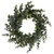Vickerman 24" Artificial Green Spiral Eucalyptus Wreath
