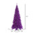 Vickerman 6.5' Purple Fir Slim Artificial Christmas Tree Purple  Dura-lit LED Lights
