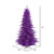  Vickerman 7.5' Purple Fir Artificial Christmas Tree Unlit 