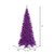Vickerman 9' Purple Fir Slim Artificial Christmas Tree Purple  Dura-lit LED Lights