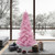  Vickerman 7.5' Pink Fir Artificial Christmas Tree Unlit 