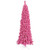  Vickerman 5.5' Flocked Pink Pencil Fir Artificial Christmas Tree Unlit 