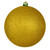  Vickerman 12" Medallion Gold Glitter Ball Christmas Ornament 
