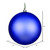 Vickerman 12" Periwinkle Matte Ball Christmas Ornament